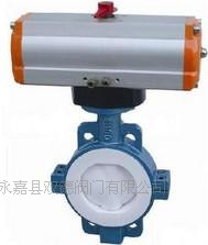 d671f4氣動(dòng)襯氟蝶閥